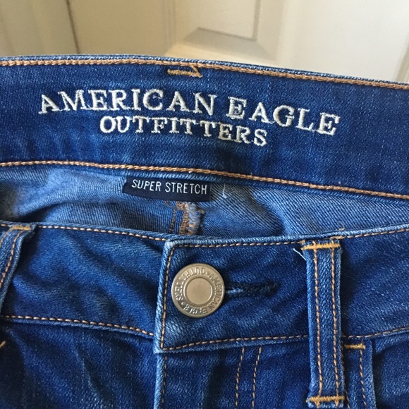 CUTE! AE super stretch jegging jeans size 2 - Picture 9 of 14